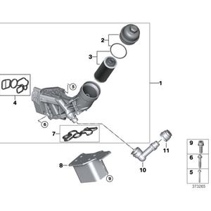 Auto Motorsysteem Oliefilter 11428575211 Voor Bmw F20 F21 F30 F31 G20 F35 F36 B38/B48 - Product Image 4