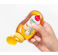 2024 meilleur vendeur 100g 150g 250g 500g 1000g Transparent distribution miel PP plastique presser bouteille alimentaire