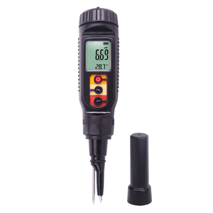 Medidor Digital de pH para Alimentos y Suelo, Medidor de Temperatura 2 en 1 para Masa, Carne, Queso, Pan, Fruta, con Sonda Reemplazable - Product Image 1