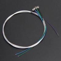 Cordes de violon, de viola et de violoncelle en gros, cordes en argent allemand de haute qualité, disponibles en tailles de 1/8 à 4/4