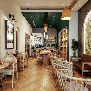 Muebles de Exhibición para Cafetería, Panadería y Pastelería, Diseño de Interiores, Vitrina de Vidrio Personalizada, Barra de Exhibición, Renovación de Cafetería, Tienda de Té - Product Image 5