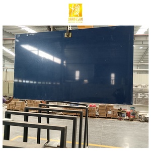 BOTON Đá Nhân Tạo Đá Nhân Tạo Gạch Lát Sàn Gương Pha Lê Lấp Lánh Các Nhà Sản Xuất Tấm Thạch Anh Màu Đen - Product Image 3