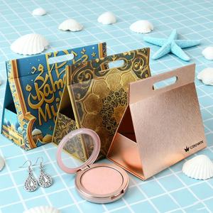 Custom Printing Folding Nail Polish Makeup Foldable Gift Box for Triangle Rigid Cardboard Cosmetic Packaging Paper Box - Product Image 4
