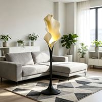 Lampe sur pied moderne de style artistique, décoration de luxe pour salon, chambre à coucher, lampe d'ambiance pour canapé, lumière LED