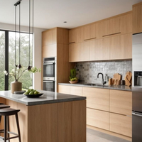 Armoire de cuisine de luxe CBMmar en bois avec tiroirs extractibles pour armoire de cuisine