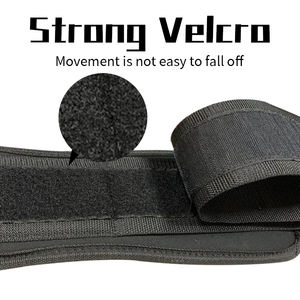 Hochwertige verstellbare Polyester-Taillen stütz gurte EVA-Metalls chnalle Flexibler Fitness gürtel zum Gewichtheben - Product Image 4