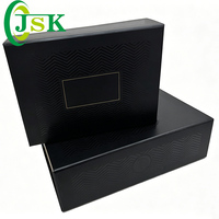 Scatola Regalo Rigida Personalizzata a Forma di Libro Nero con Logo, Linguetta di Apertura e Chiusura Magnetica, Confezione di Lusso in Cartone per Regali