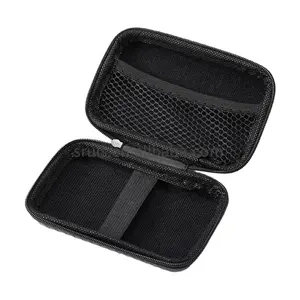 Hard Disk Case 2.5 Portable HDD Protection Bag for External 2.5 inch Hard Drive Earphone U Disk Hard Disk Drive Case Black