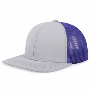 Custom Embroidery Leather Patch Richardson 112 Trucker Hat <b>Mesh</b> Blank Snapback Baseball Cap Plain <b>Net</b> Sports Dad Cap - Product Image 1