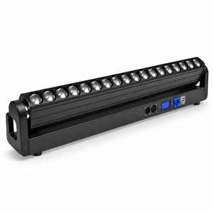 Barre de projecteurs linéaires 18x30W LED RGBW, Zoom Beam Wash avec inclinaison et zones de pixels pour scène - Product Image 2