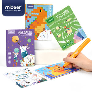 MD2061/2062/2063 Mideer Children Logic Thinking <strong>Trains</strong> Toy Boys Parent-child Focus <strong>on</strong> <strong>Table</strong> Games MINI GAMES-FUN MAZES - Product Image 1