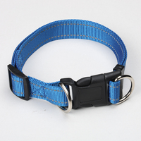 Collier de base avec quincaillerie personnalisée, couleur de boucle, taille de D-ring, couleur de collier, logo sur collier