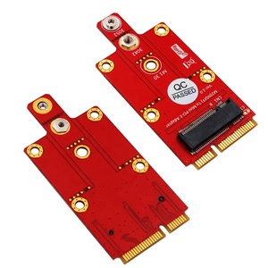 <span class=keywords><strong>Adaptateur</strong></span> convertisseur M.2 Key B vers Mini PCI-E avec double emplacement <span class=keywords><strong>pour</strong></span> <span class=keywords><strong>carte</strong></span> <span class=keywords><strong>SIM</strong></span> NANO <span class=keywords><strong>pour</strong></span> ordinateur portable de bureau Convertir le module NGFF sans fil 5G <span class=keywords><strong>4G</strong></span> 3G - Product Image 1