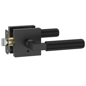 New American Standard Heavy Duty Indoor Polished Finish Key Operated <strong>Lock</strong> Lever <strong>Door</strong> Handle Durable Household Hotel/<strong>Bathroom</strong> Use - Product Image 1