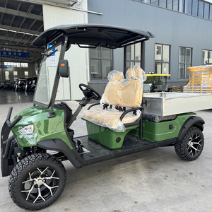 Carrito de Golf Eléctrico de 2 Plazas y 72V para Granja con Plataforma de Carga, Chasis de Acero, Alcance de 50-70 km - Product Image 5