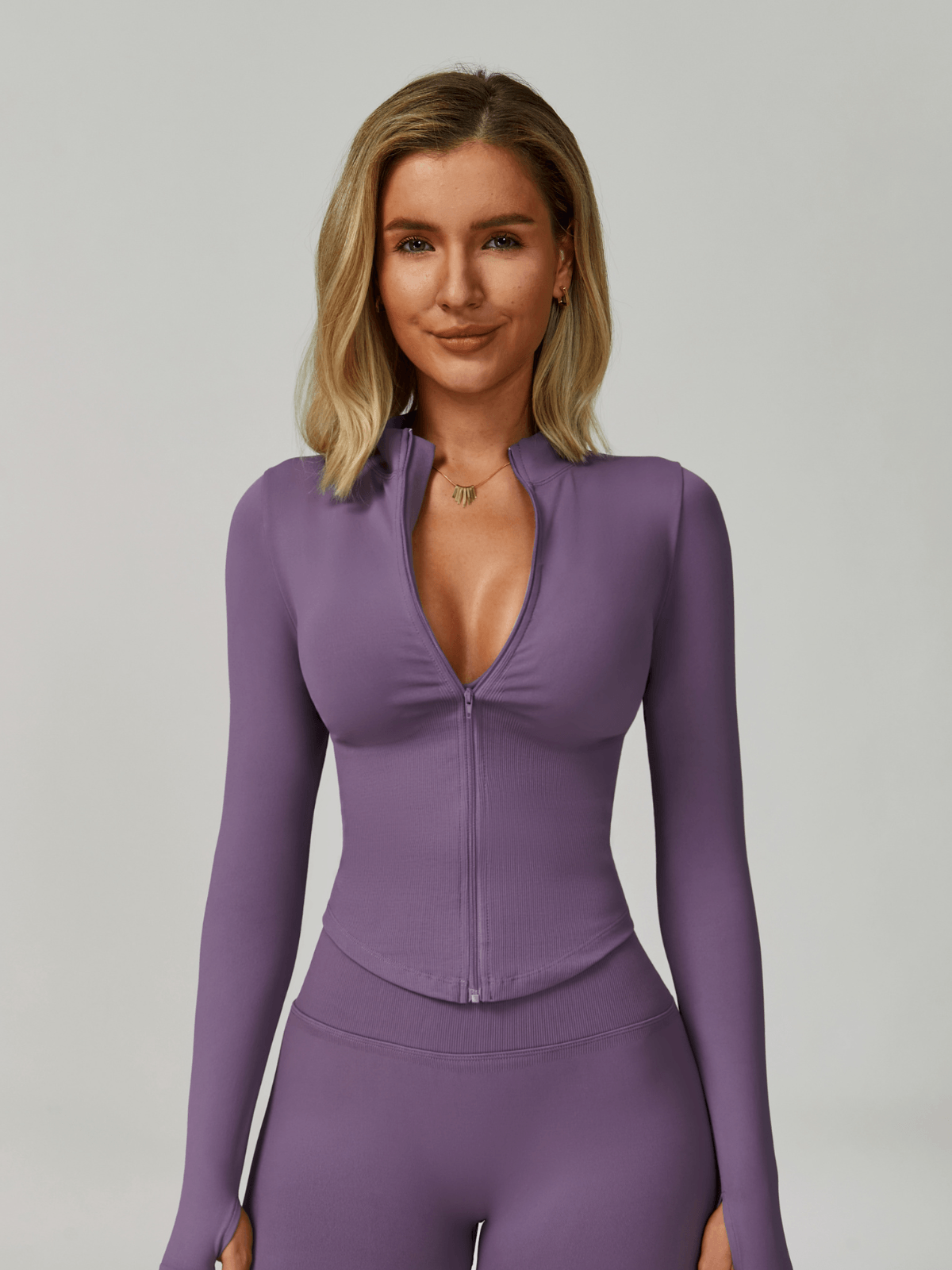 Purple jacket