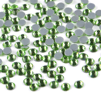 SS10 Kristal Jernih Lem Kuat Flatback Hot Fix Rhinestones, Aksesoris Pakaian Hotfix Rhinestone