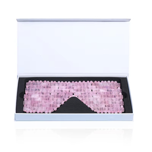 Rouleau de Quartz Rose Naturel Outil de Jade Électrique Masseur Facial de Beauté pour Soins de la Peau Thérapie Anti-âge Rouleau de Jade Rose Naturel - Product Image 6