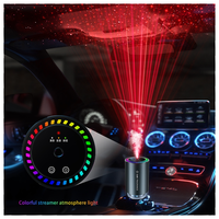 Diffuseur de voiture en plastique à huile essentielle pure sans eau, avec capteur de mouvement, démarrage/arrêt automatique, machine d'aromathérapie pour voitures de luxe
