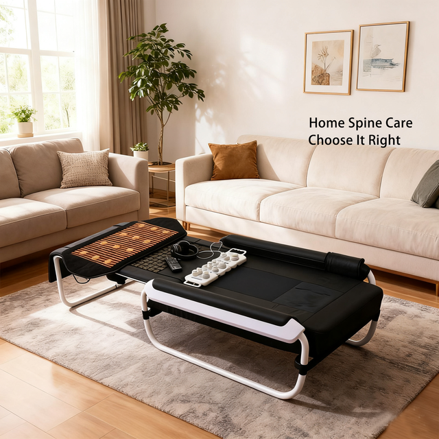 Pop Relax Korean V3 V4 Home Spine Health Care Jade Master Infrared Heating Chiropractic Relive Pain Physical Therapy Massage Bed
