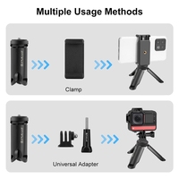 Mini pince de téléphone de bureau trépied support Smartphone mignon de table téléphone portable Webcam caméra support Clip support vidéo Photo Selfie