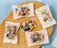 Bolsas de Plástico Termosellables de Grado Alimenticio para Envasado de Chocolate, Snacks, Turrón, Galletas, Caramelos y Dulces
