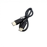 Kabel Data Pengisian Cepat USB-C ke USB-C 60W PD 30cm/1m, Kabel Daya 5-Core untuk Laptop dan Ponsel, Kabel Pengisian Cepat USB-C 60W PD