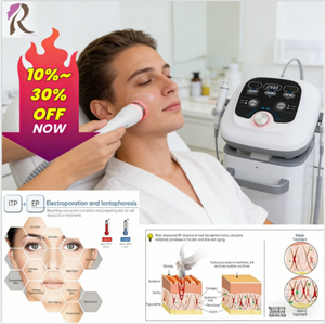 Dispositivo de belleza portátil de electroporación para uso doméstico, para lifting facial, reafirmación y antienvejecimiento. - Product Image 1