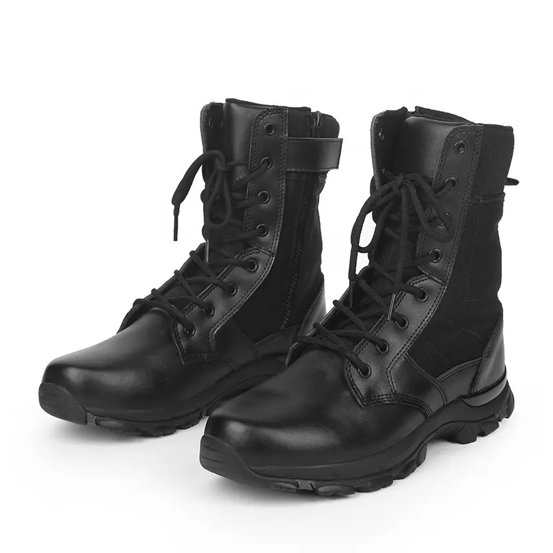 Beste militärische Ausrüstung taktische Stiefel Südafrika Armee Stiefel Mode Armee Outdoor taktische schwarze Armee Stiefel
