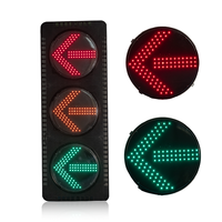 Feux de signalisation routière LED de 300 mm (12 pouces) résistants aux UV et anti-éblouissement pour le contrôle du trafic sur les autoroutes et les intersections