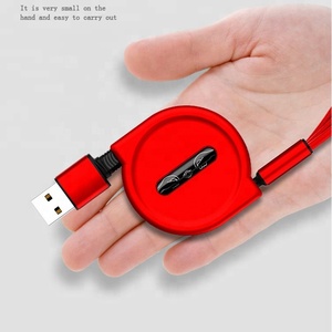 OEM Universale Cavo Dati Cavo Piatto 3 in 1 di Ricarica Veloce stretch cavo USB per Il <span class=keywords><strong>Iphone</strong></span>/Tipo C/Micro - Product Image 2