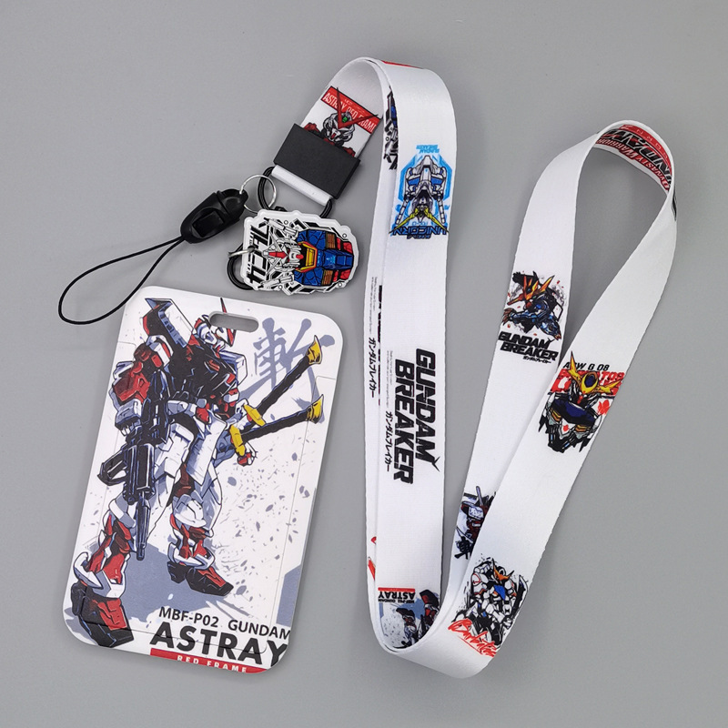 Lanyards Cool Cartoon Marvel Iron Man Spider Man Captain America Card Holder Anti-Lost ID Bus Badge Cards Case Lanyards Custom Image 5