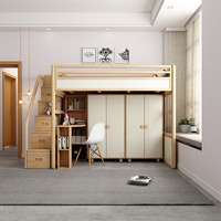 Lit Superposé Mezzanine Enfant Taille Standard Très Vendu, Mobilier de Chambre Avec Bureau
