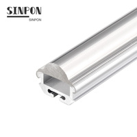 ALU1815C 18mm * 13.5mm PC Focus 90 degrés a mené le profil en aluminium