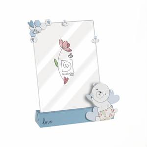 CADRE PHOTO EN MDF ET ACRYLIC BLEU 13X18CM - Product Image 1