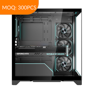 Gabinete de PC para Juegos ATX de Alta Capacidad, Enfriador de Aire para CPU de Máximo 185 mm, Tarjeta de Video de 420 mm, Chasis para Computadora de Escritorio - Product Image 3