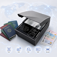 Lector de Pasaportes y Documentos de Identidad Conectable a WiFi y Teléfono, Sin Necesidad de PC |   1 Host N Readers |   Banco, Hotel, Aeropuerto, Autoservicio |   Stock