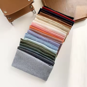 9003sasaaccwide vành căng Headband nữ mặt trang điểm mùa xuân Net thể thao đan Headband mềm mại quấn Crochet ấm áp phụ nữ - Product Image 2