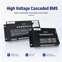 Contrôleur de gestion de batterie haute tension avancé 192S, Power Bank PCBA EC-HV-MC1+EC-HV-SC11+écran LCD 4,3 pouces CAN RS485