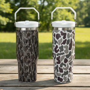 Tumbler <span class=keywords><strong>da</strong></span> 30oz con Manico e Coperchio con Cannuccia Ribaltabile, Bottiglia d'Acqua Personalizzabile con Incisione Laser, Tazza Termica - Product Image 5