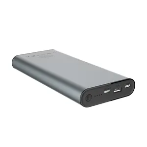 Bateria de alta capacidade 26800mah, powerbank 3 saída usb tipo c porta de carga rápida externa de backup ou smartphone