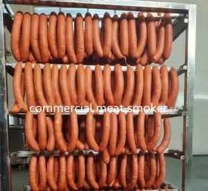 Коммерческая печь для курения колбасы копченая мясная машина для обработки колбасы курильщик колбасы