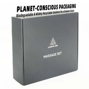 Tùy chỉnh kích thước máy bay phong cách thiết bị tập thể dục bao bì hộp có thể tái chế gấp sóng hộp với chèn cho thương mại điện tử vận chuyển - Product Image 4