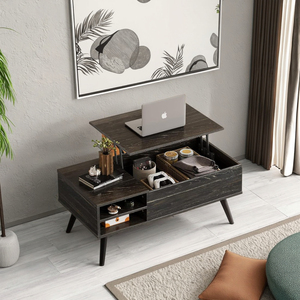 Tùy Chỉnh Nhãn Hoàng Gia Tre Đồ Nội Thất Thiết Lập 3-Tier Đứng Loại Bên Sofa Bảng Và Bàn Cà Phê Cho Phòng Khách - Product Image 4