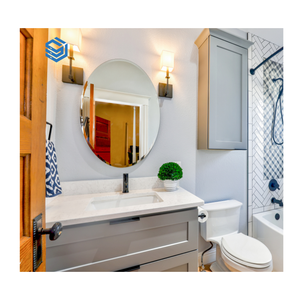 2025, diseño personalizado, gabinete de baño de madera elegante perfecto con nuevo diseño, muebles de tocador de baño de alta calidad - Product Image 1