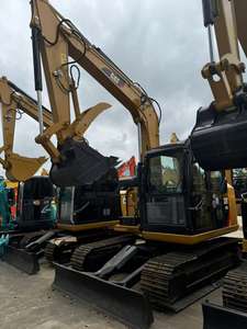 รถขุดตีนตะขาบ Caterpillar 308E มือสองขายดี ปี 2019 น้ำหนัก 8 ตัน มอเตอร์ไฮดรอลิก Kawasaki ปั๊ม Enerpac บุ้งกี๋ขุดขนาด 0.4 เมตร - Product Image 5