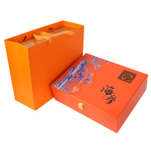High-End Ganoderma Lucidum Packaging <b>Box</b> Rectangle Art Paper Composite Materials UV Design Health Product Packaging - Product Image 3