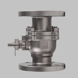 Vanne à boisseau sphérique à bride en acier inoxydable DN30 13 CF8 pour l'industrie chimique - Product Image 2