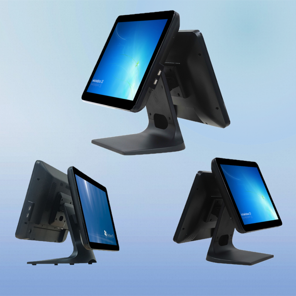 Wholesale Desktop Touch POS System 15 Inch Screen With Customer Display ...