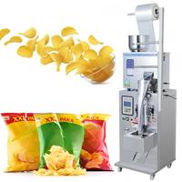 Usine de machines d'emballage de premier plan, machine d'emballage pour chips de tomates et chips de bananes, 1-500g, 10-30 sachets/min, avec livraison rapide